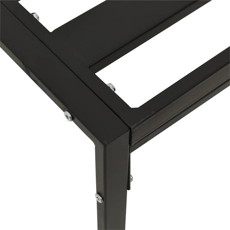 vidaXL Small Coffee Table in Black