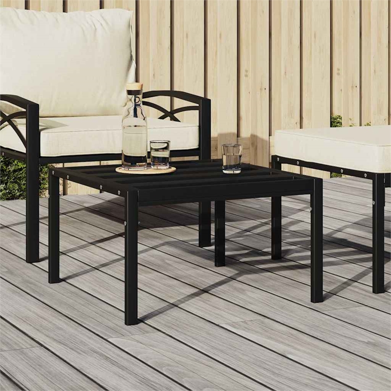 vidaXL Small Coffee Table in Black