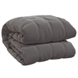 vidaXL Weighted Blanket in Gray