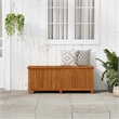 vidaXL Wooden Storage Box in Brown