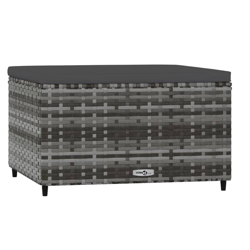 vidaXL Patio Footrest in Gray