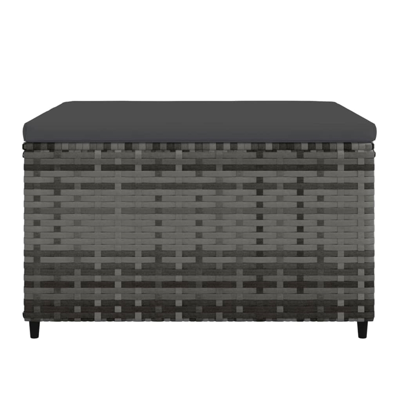 vidaXL Patio Footrest in Gray