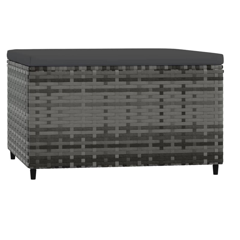 vidaXL Patio Footrest in Gray