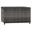 vidaXL Patio Footrest in Gray