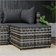 vidaXL Patio Footrest in Gray