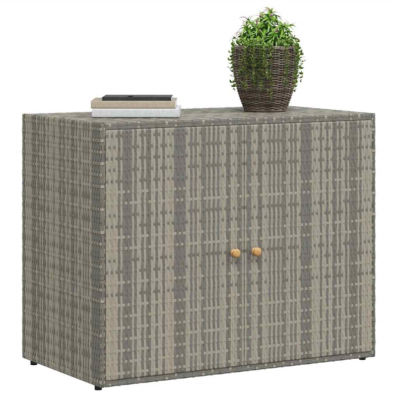vidaXL Garden Storage Cabinet in Gray