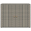 vidaXL Garden Storage Cabinet in Gray
