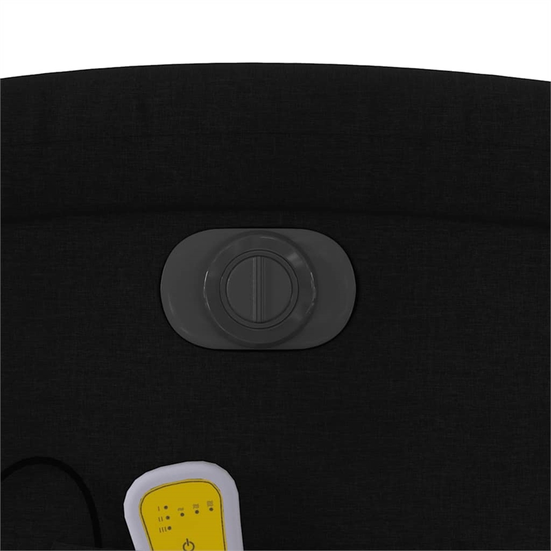 vidaXL Electric Massage Recliner Chair in Black