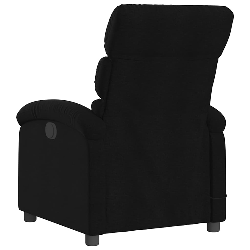 vidaXL Electric Massage Recliner Chair in Black