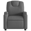 vidaXL Electric Massage Recliner Chair in Dark Gray