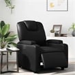 vidaXL Faux Leather Electric Recliner Chair in Black