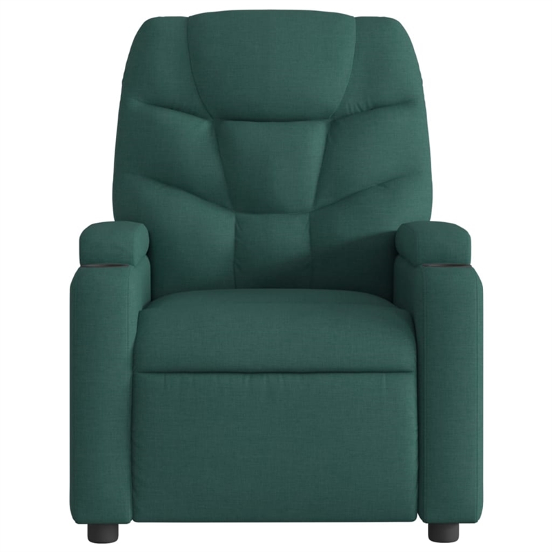 vidaXL Massage Recliner Chair Dark in Green