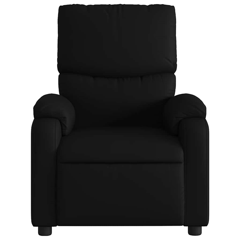 vidaXL Faux Leather Massage Recliner Chair in Black