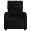 vidaXL Faux Leather Massage Recliner Chair in Black