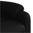vidaXL Faux Leather Massage Recliner Chair in Black