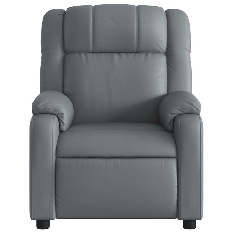 vidaXL Massage Recliner Chair in Gray