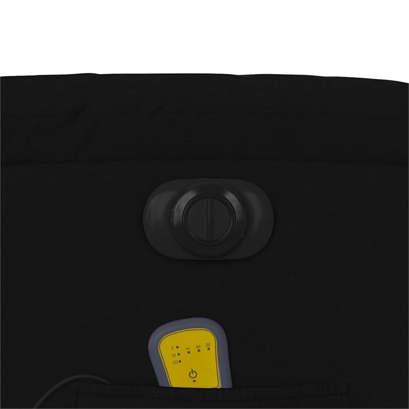 vidaXL Electric Massage Recliner Chair in Black