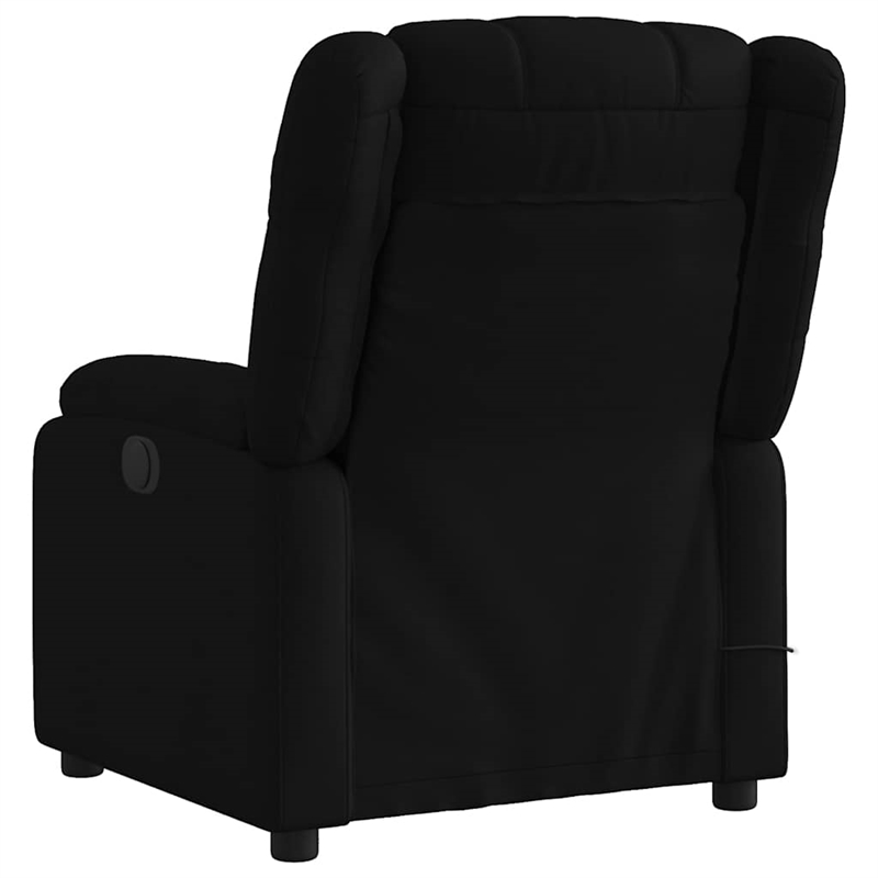 vidaXL Electric Massage Recliner Chair in Black