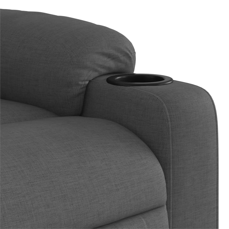 vidaXL Massage Recliner Chair in Dark Grey