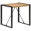 vidaXL Rough Mango Wood  Dining Table in Brown