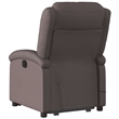 vidaXL Electric Stand Up Massage Recliner Chair in Dark Brown