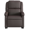 vidaXL Electric Stand Up Massage Recliner Chair in Dark Brown