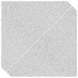 vidaXL Compact Granite Umbrella Weight Plate in Grey
