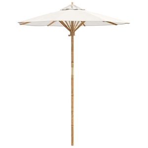 vidaXL Garden Parasol in Cream White
