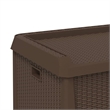vidaXL Polypropylene Garden Storage Box in Brown