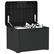 vidaXL Polypropylene Garden Storage Box in Anthracite