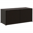 vidaXL PE Rattan Garden Storage Box in Brown