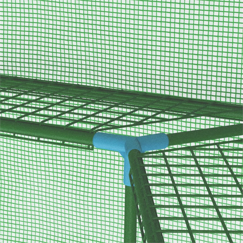 vidaXL Powder-Coated Steel 89.4 x 87.8