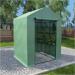 vidaXL Polyethylene Greenhouse in Green