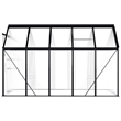 vidaXL Aluminum & Polycarbonate Greenhouse in Anthracite Transparent