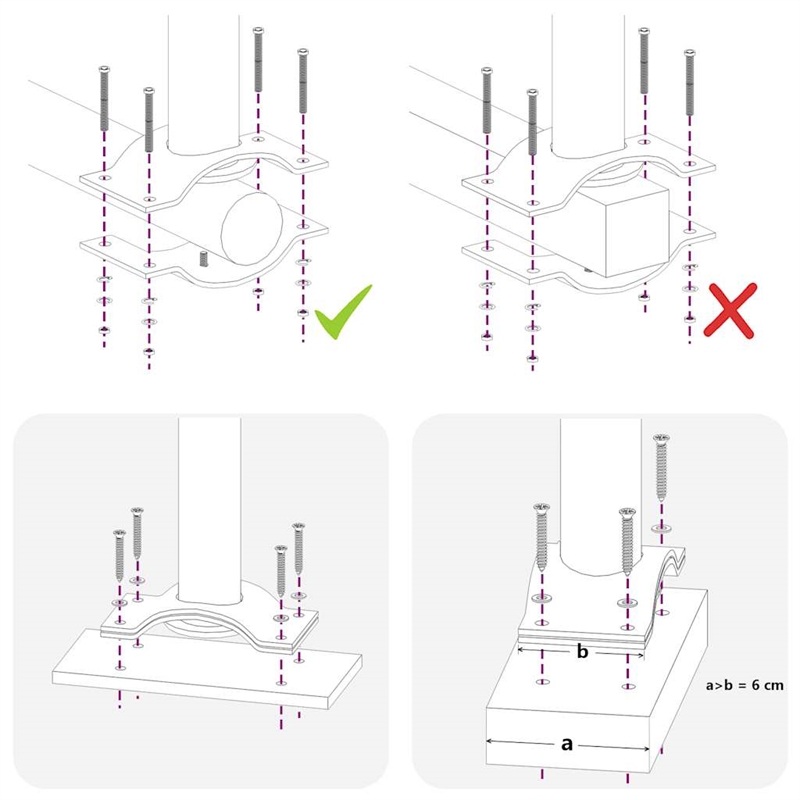 vidaXL Side Awning in Blue and Grey