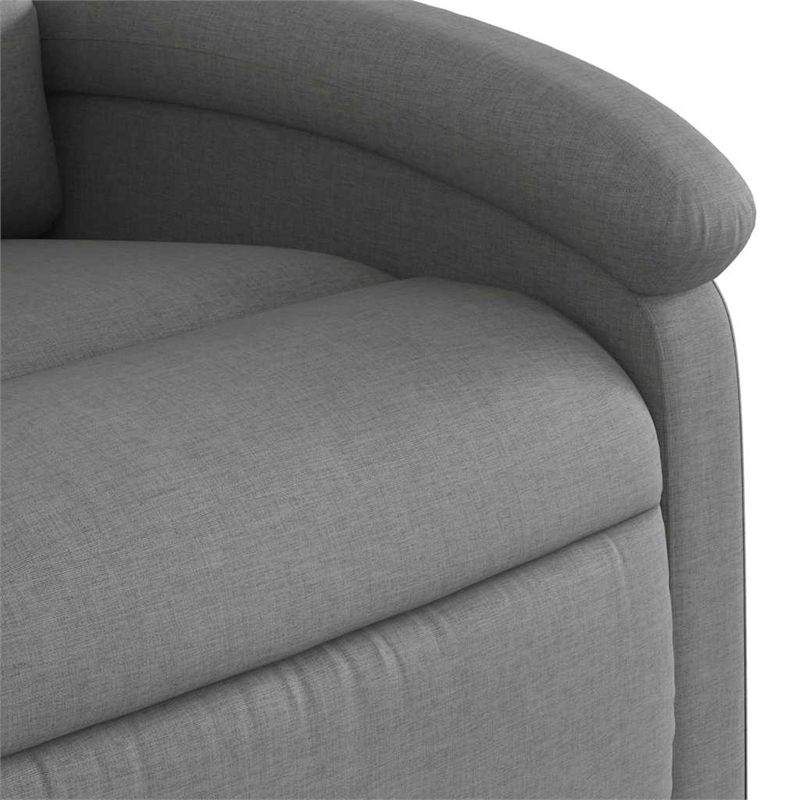 vidaXL Fabric Recliner Chair in Dark Grey