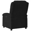 vidaXL Velvet Massage Recliner Chair in Black