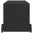 vidaXL Garden Storage Box in Black