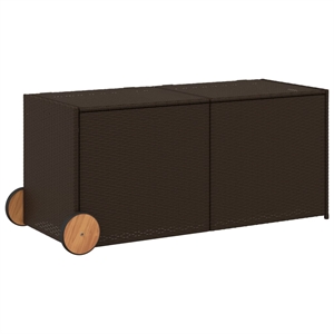vidaXL Garden Storage Box in Brown