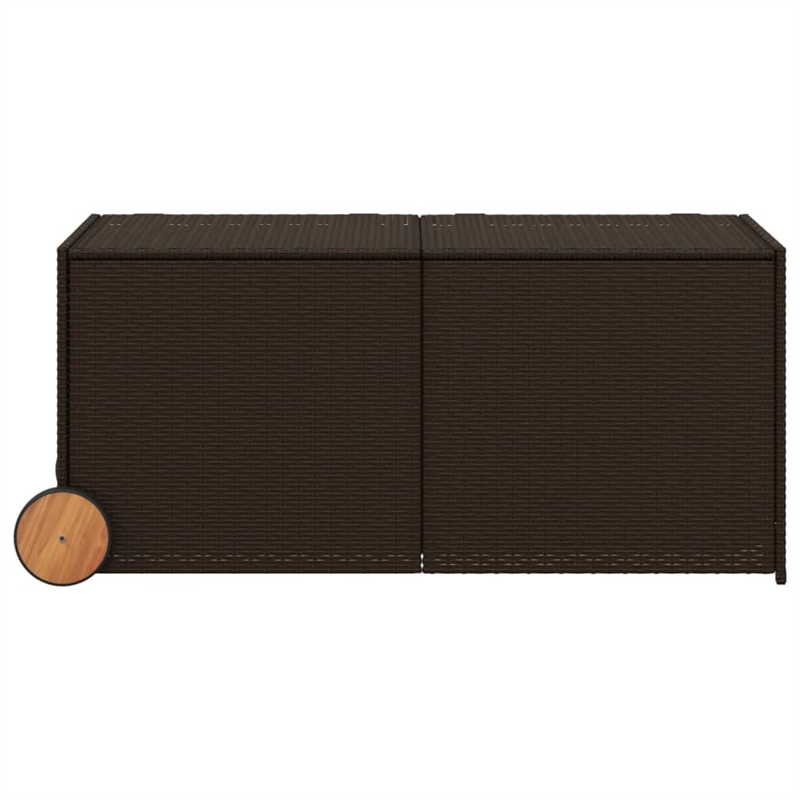 vidaXL Garden Storage Box in Brown