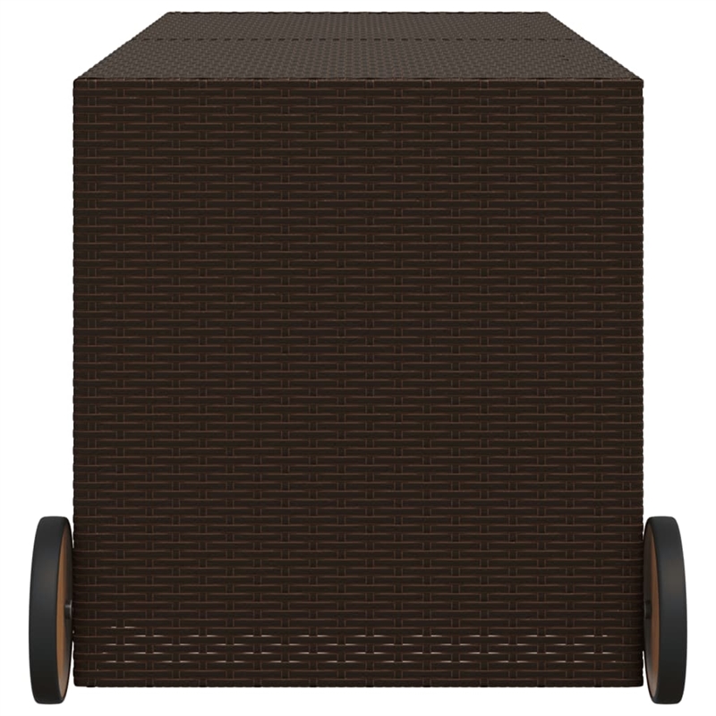 vidaXL Garden Storage Box in Brown