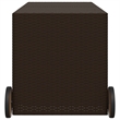 vidaXL Garden Storage Box in Brown