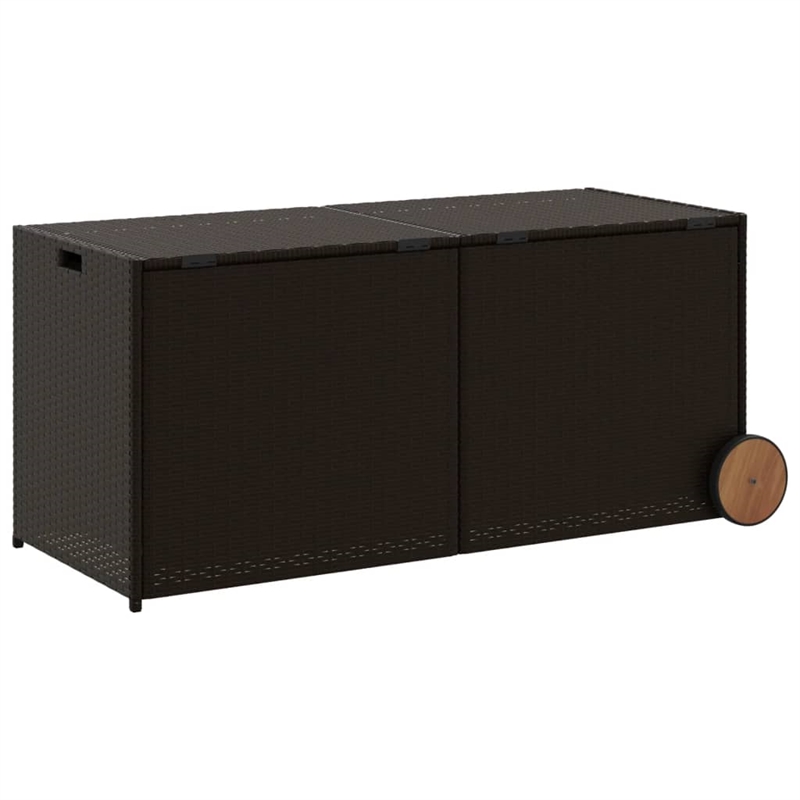 vidaXL Garden Storage Box in Brown