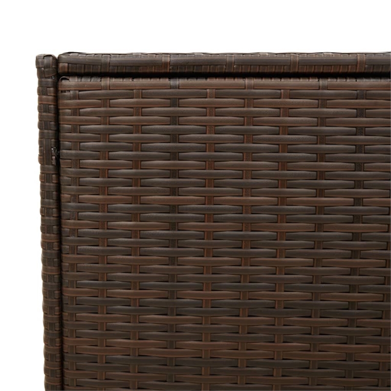 vidaXL Garden Storage Box in Brown