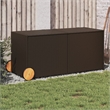 vidaXL Garden Storage Box in Brown