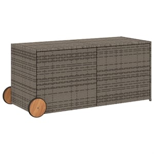 vidaXL Garden Storage Box in Gray