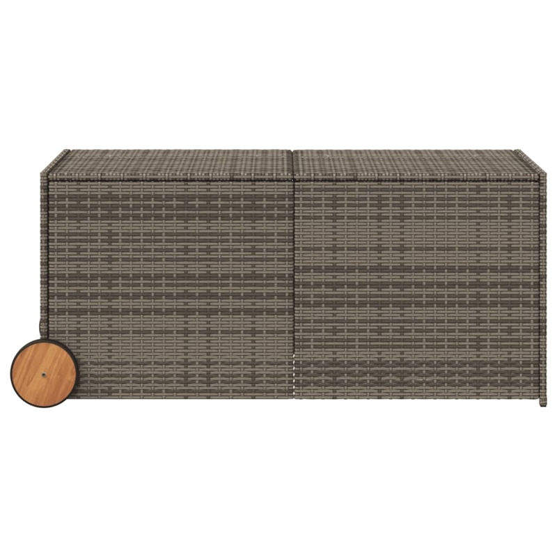 vidaXL Garden Storage Box in Gray