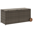vidaXL Garden Storage Box in Gray