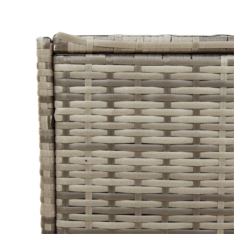 vidaXL Garden Storage Box in Gray