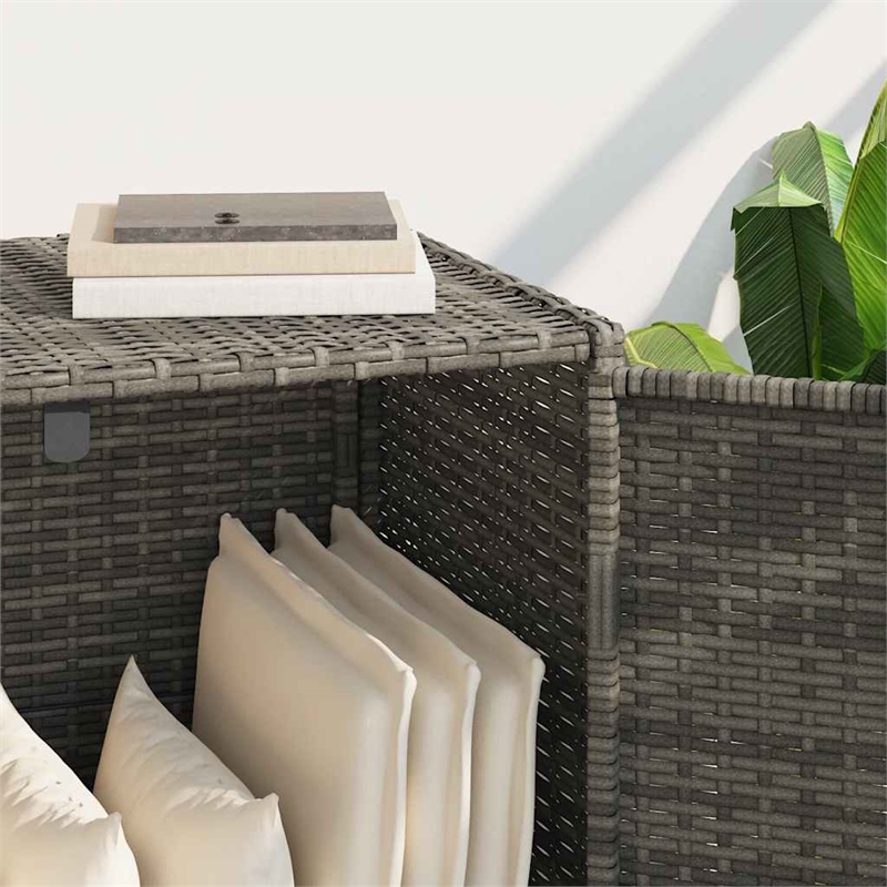 vidaXL Garden Storage Cabinet in Gray